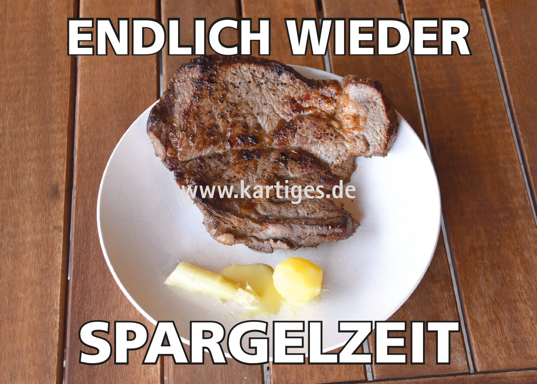 Endlich wieder Spargelzeit